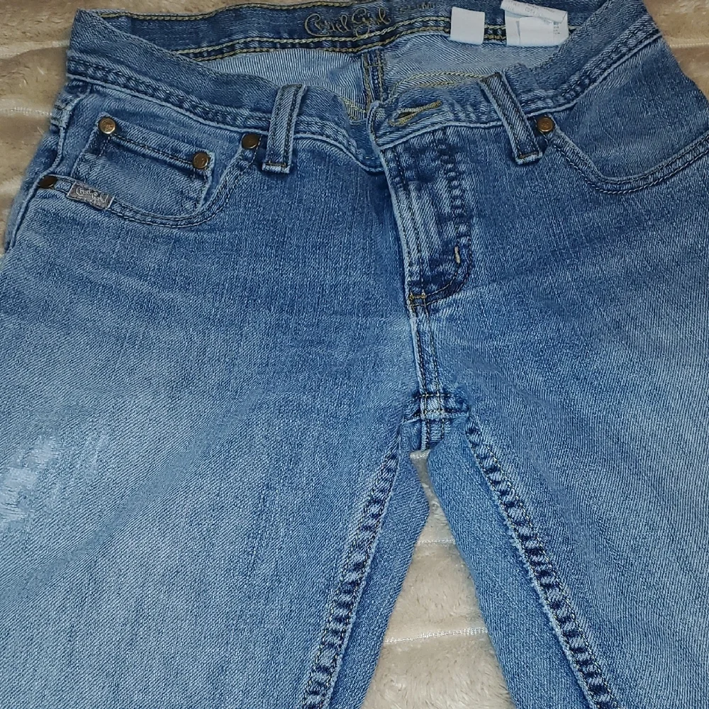 Cruel Girl Women's Boot Cut Jeans - Light Blue - Picture 3 of 6